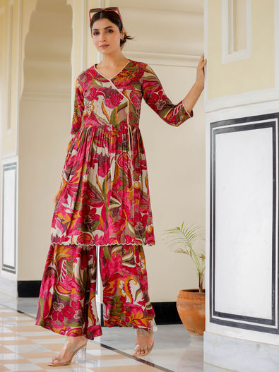 Kurta Plazo Set Latest Designer Kurta with Palazzo for Women