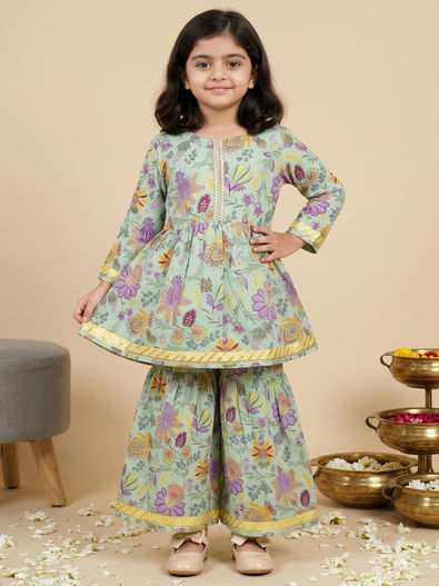 childrens indian dresses Found The One Rust Orange Floral Midi Dress – Shop the Mint